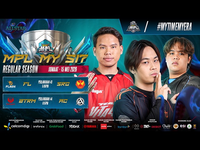 LIVE | [BM] MPL MY Season 17 Minggu 7 Hari 1