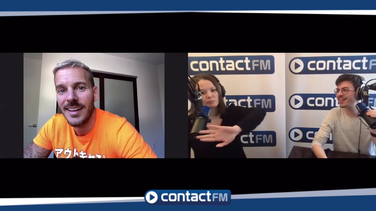 M Pokora dans le Réveil du #Grand Nord sur Contact FM