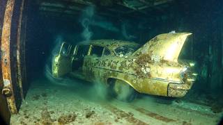Cargo Door NEVER Opened: 1950 Classic Cars Trapped in a Sunken Ship !