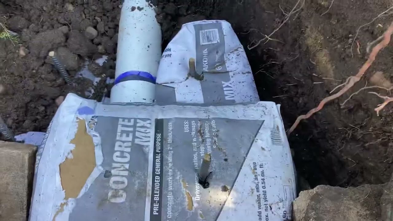 Thrust Block Water Line OGI Groundwater Specialists | Dewatering And