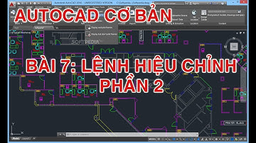 ✔ Autocad tutorial - Bài 7 - Lệnh Hiệu Chỉnh Phần 2 Scale, Extend, Trim, Extrim - PhuongTk