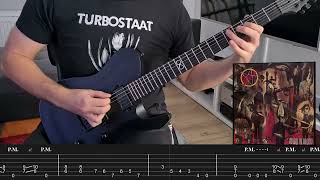 Slayer - Postmortem (Guitar Cover + Screentabs)