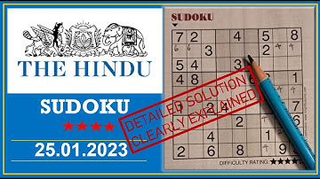 How to Solve 4 Star Hindu Sudoku Jan 25, 2023 - Step by Step Solution