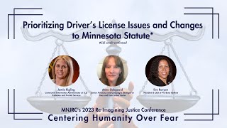 Prioritizing Driver's License Issues and Changes to Minnesota Statute