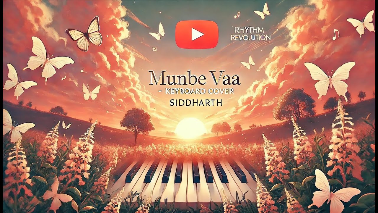 munbe-vaa-keyboard-cover-by-siddharth-rhythm-revolution-youtube