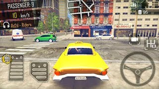 Taxi Simulator 3D #2 - New Car Driving - Android Gameplay FHD screenshot 5