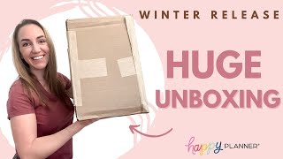 WINTER IS COMING!! HAPPY PLANNER WINTER RELEASE 2022 UNBOXING