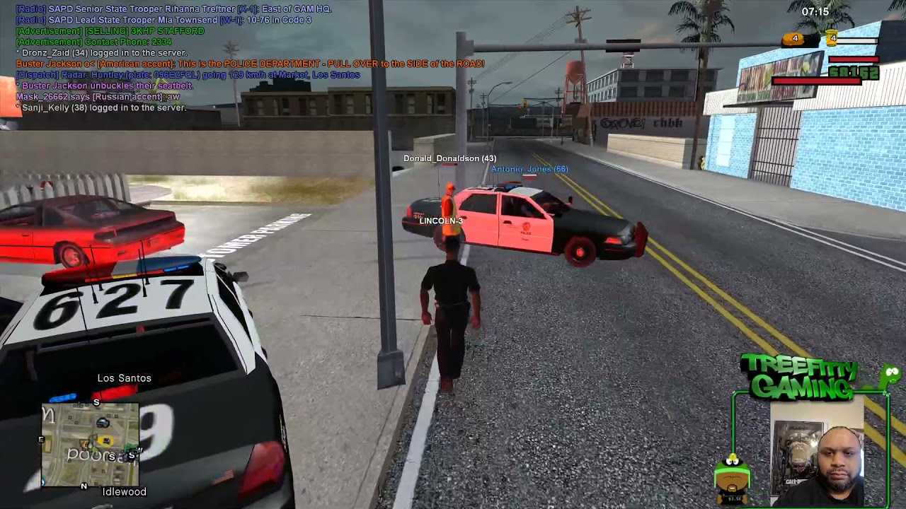 Rollercoaster day for Buster Action Jackson SAPD. SAMP Valrise RP. 6/13/21