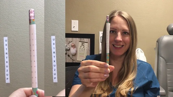 Pencil Push-Up Eye Exercise for Convergence Insuff...