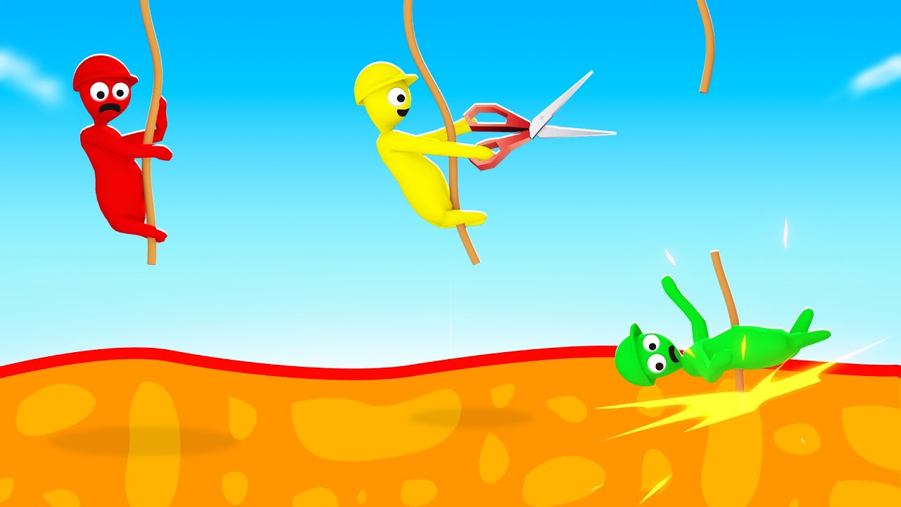 HOLD On And Don't LET GO! (Human Fall Flat) YouTube