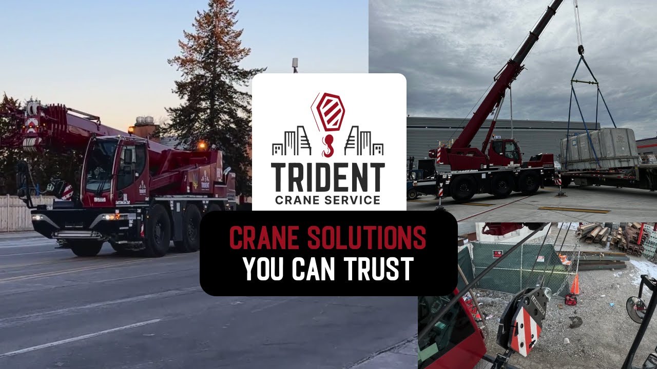 Trident Crane Service — Showreel - YouTube