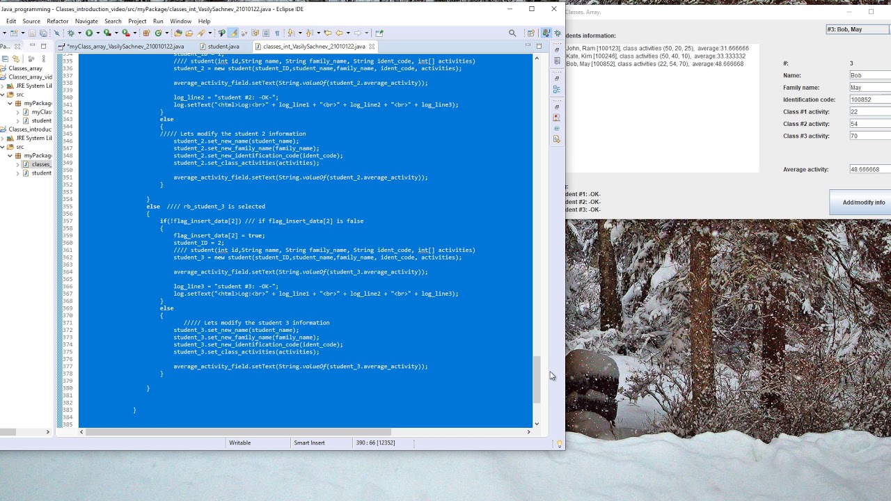 Applications programming. Lecture 21. Object-oriented programming ...