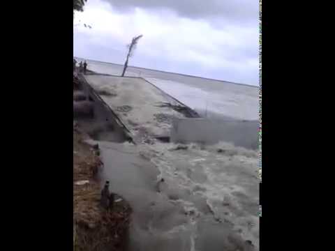 Sinkhole Swallows Up Beach Shoreline Along With House