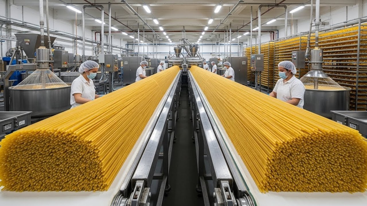 Inside a Barilla Pasta Factory: From Durum Wheat Fields to Blue-Box Spaghetti (Full Process)