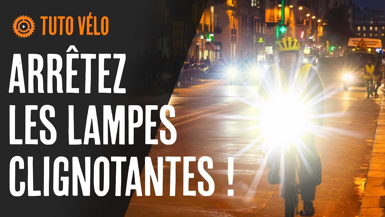 Arrêtez, c'est horrible et illégal ! - Les lampes clignotantes
