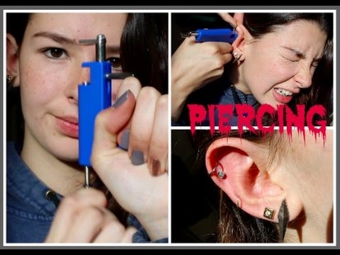 PIERCING CON PISTOLA ¡NO al piercing con pistola!