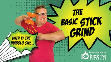 The Basic Stick Grind - Diabolo Tricks for Beginners | KickFire Diabolos | Chinese YoYo Tricks