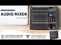 Depusheng dx8 professional mixer sound board console 8 channel desk system interface digital usb