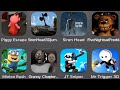 Piggy Escape,Siren Head 3D Jum,Siren Head,FNaF,Minion Rush,Granny Chapter two,JT Sniper,Mr Trigger3D