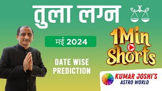 #may2024 #librahoroscope #तुला #libra MAY मई 2024 short prediction by Kumar Joshi