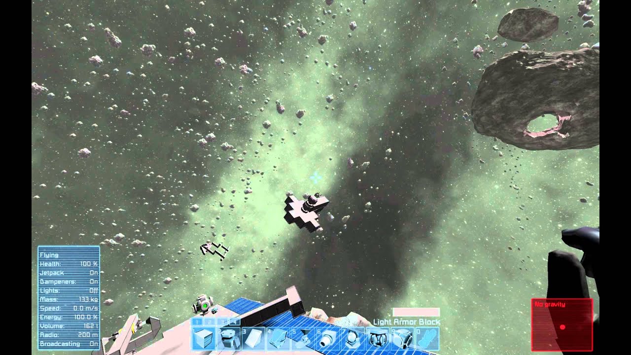 Gyroscopic Precession test in Space Engineers - YouTube