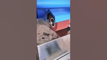 Electrical box polishing machine#stainless steel box hairline finishing machine #sink polishing