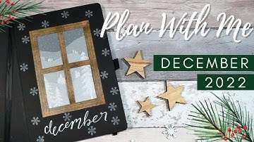 Plan With Me | December 2022 Bullet Journal Set Up