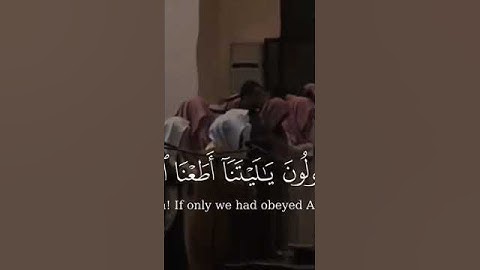 يقولون ياليتنا اطعنا الله واطعنا الرسولا تلاوة خاشعه ياسر بن راشد الدوسري هدوء وراحة