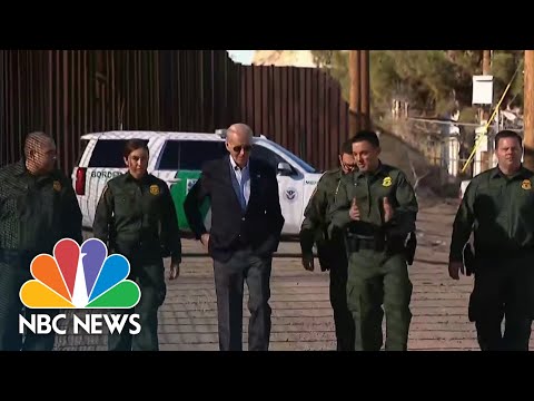 President Biden comes face to face with US and Mexico border crisis in El Paso