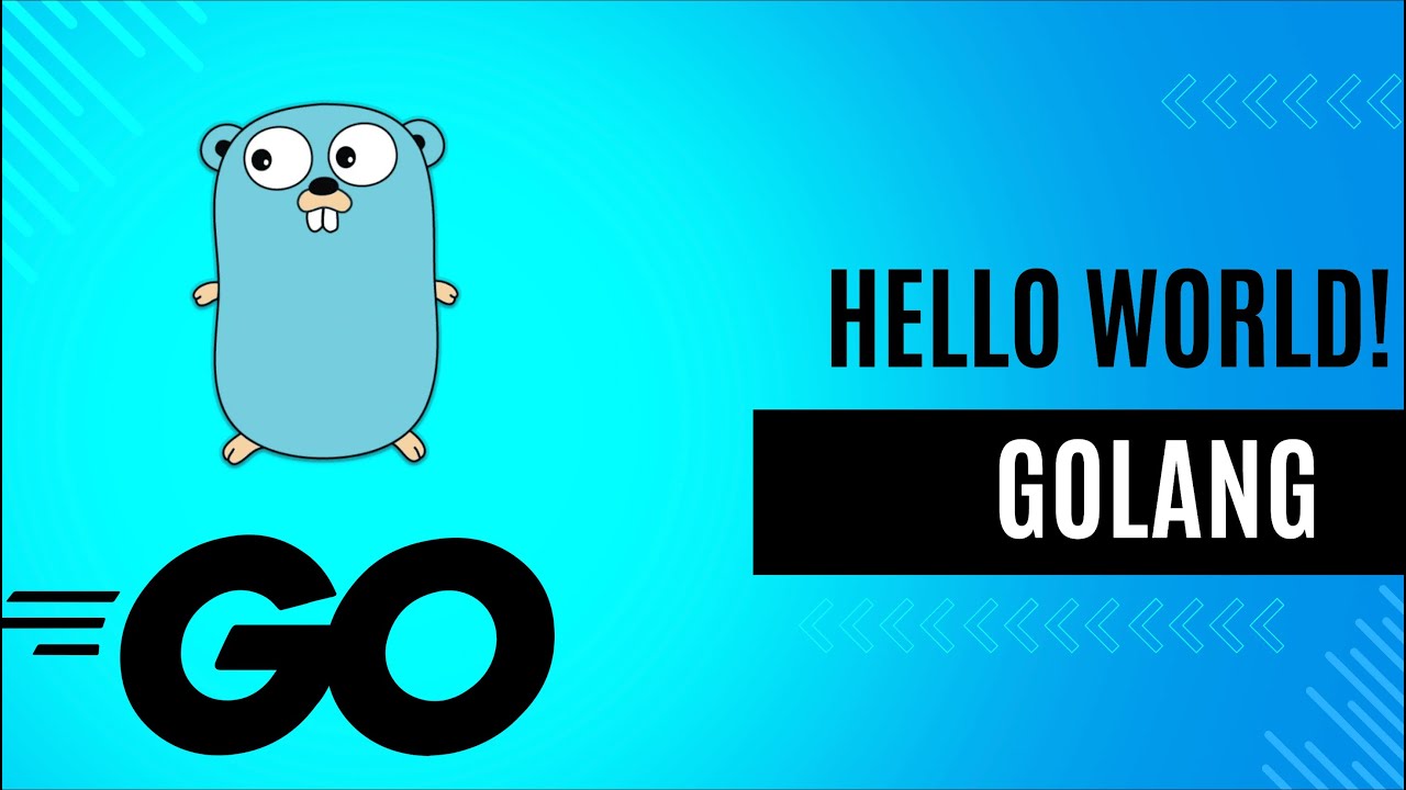 2. Hello world in GoLang - YouTube
