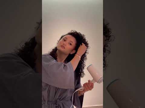 drying my curly
