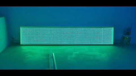 RGB dynamic light box