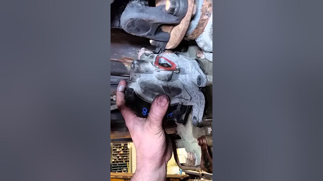 Toyota Tundra transfer case motor replacement in under 10 minutes YouTube