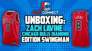 UNBOXING: Zach Lavine Chicago Bulls Diamond Icon Edition Nike Swingman  Jersey 