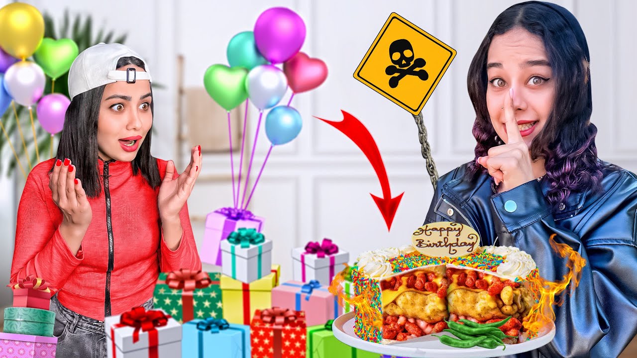 سارا و روز تولدش پرنک‌کردم😈🎂