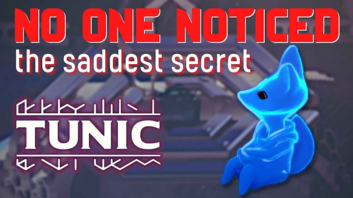 You MISSED the Saddest Tunic Secrets | Tunic Game