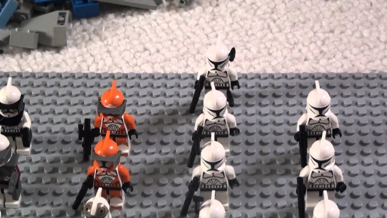 Moja Kolekcja Klonów Lego Star Wars The Clone Wars Youtube