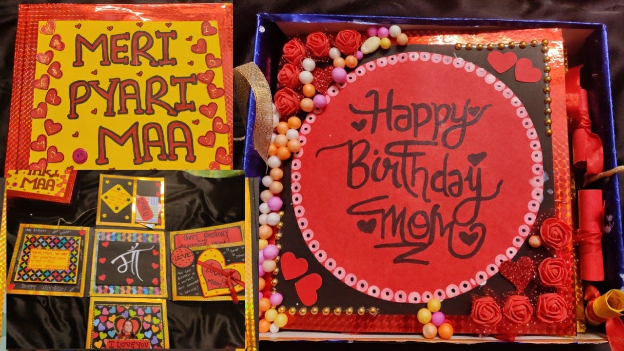 Best Birthday Scrapbook For Mom•Mini Scrapbook•Best Scrapbook Ever For