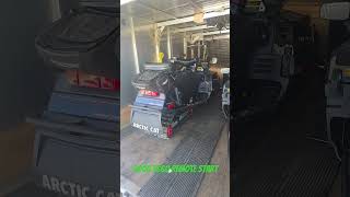 2005 Arctic Cat T660 remote start #arcticcat #snowmobile #remotestart