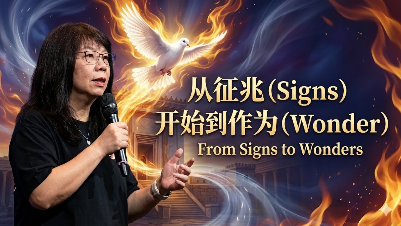 周六崇拜|从征兆(Signs)开始到作为(Wonders)From Signs to Wonders|江月霞牧师 Rev. Esther ...