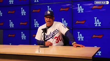 Dodgers postgame: Dave Roberts talks Tyler Anderson, Cody Bellinger, Zach McKinstry & more