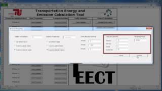 User Guide of Transport Energy and Emission Calculation Tool (TEECT)