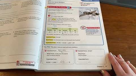 Go Math: 1.2A Read and Write Numbers