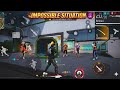 IMPOSSIBLE SITUATION 😈 1 VS 4 CLUTCH in BR Ranked | Insane Sniper Gameplay | Free Fire Pro Gameplay 