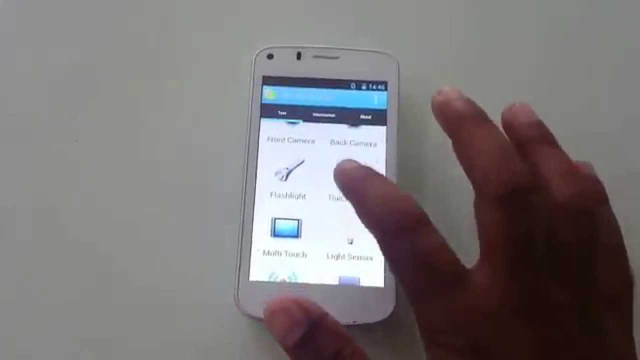Gionee P3 Touch Screen Test