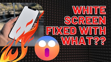 Unbelievable Fix! iPhone 13 Pro White Screen Resolved with a LIGHTER?!!