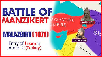 Battle of Manzikert (Malazgirt) 1071 | Alp Arslan conquest of Anatolia (Turkey) Seljuk-Byzantine war