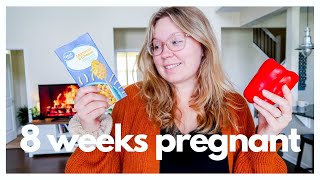 *realistic* What I Eat in a Week || 8 weeks pregnant w/ my IVF rainbow baby || lentil soup recipe