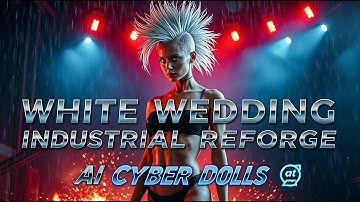 AI Cyber Dolls - White Wedding (Cover) | Industrial Reforge ⚙️🔥 #industrialmetal #music #coversong