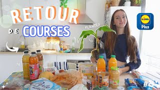 ☀️ Vlog 23 / RETOUR DE COURSES + idée de RECETTES